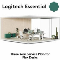 Logitech 994-000341 Logitech Essential for Flex Desks, 3-Year