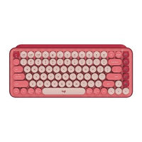 Logitech 920-010709 POP Keys Heartbreaker Rose Computer Keyboard