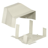 Hubbell HBL6750TFIV Raceway, Horizontal to Wall Mount Transformer, 1-Pack, Ivory