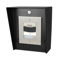 PEDESTAL PRO 810HOU-PRO-001-CRS-B 8x10 Steel Housing - 2N IP Solo Flush/Surface
