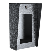 PEDESTAL PRO 814HOU-VIKI-01-304 8" x 14"Stainless Steel Housing fits Viking 12 Button VOIP Entry Phone