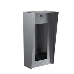 PEDESTAL  PRO 816HOU-ZENI-01-304 8x16 Stainless Housing - Zenitel TFIX, TFIE, EAPII, EAPFX Intercoms