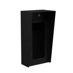 PEDESTAL PRO 816HOU-ZENI-01-CRS 8x16 Steel Housing - Zenitel TFIX, TFIE, EAPII, EAPFX Intercoms