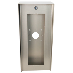 PEDESTAL PRO 818HOU-PRO-001-CRS-N 8x18 Nickel Finish Housing - 2N IP Verso 3 Flush/Surface