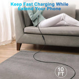 3.0 Extension Cable 10FT — 5Gbps Fast Data Transfer Type-A Male to Female for Ke