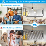 Led Light Bulbs, 100 Watt Equivalent Led Bulbs, Daylight White 5000K, 1500Lm, E2