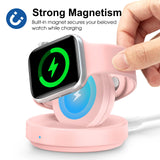 For Apple Watch Charger Magnetic Fast Charging Dock,Portable Wireless Charging S