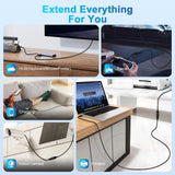 3.0 Extension Cable 10FT — 5Gbps Fast Data Transfer Type-A Male to Female for Ke