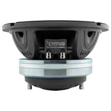 8" Neodymium Coaxial Hybrid Mid-Bass Water resistant Carbon Fiber Cone Loudspeaker with Built-in Driver  400 Watts Rms 4-Ohm