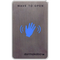 RCI 910TC Touchless Wave to Open Switch with Waving Hand, Stainless Steel
