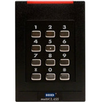 HID 921PNNNEK20000 multiCLASS SE RPK40 Smart Keypad Reader, 125 kHz HID Prox, AWID and EM4102, High Security, Wiegand