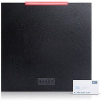 HID 940NTNTEKE0000 iCLASS SE R90 Long Range Reader, Maximum compatibility, Wiegand, Terminal Strip, HID Elite, Black