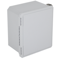 STI EF141208-O EnviroArmour Fiberglass Enclosure, 14.66x12.66x8.06, White