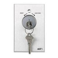 RCI 96CYL-KA Straight Cam Mortise Cylinder, Keyed Alike