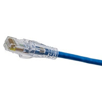 Hubbell HCL6AB30 NEXTSPEED CAT6 Patch Cord, Low Diameter 28AWG, 30', Blue