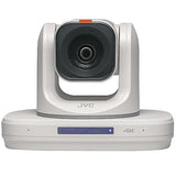 JVC KY-PZ540WU Full Resolution Zoom 4K 60fps HEVC Auto-Tracking PTZ Camera With 3G-SDI / HDMI / USB / IP Output, White