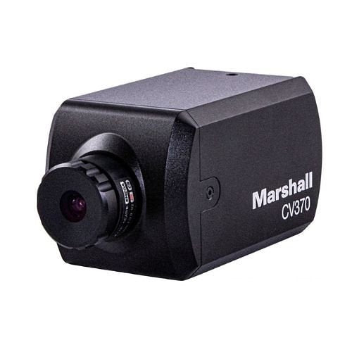 Marshall CV370 2MP Compact POV Camera, NDI|HX3 and HDMI, Lens Not Included