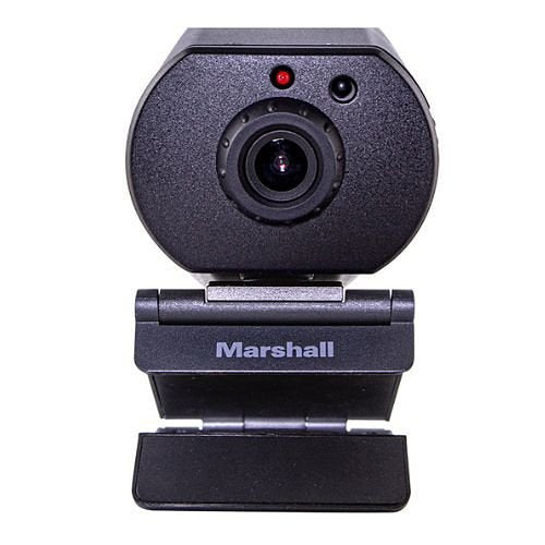 Marshall CV420E 4K Compact ePTZ Stream Camera with IP, HDMI and USB, 4.5mm Lens, Black