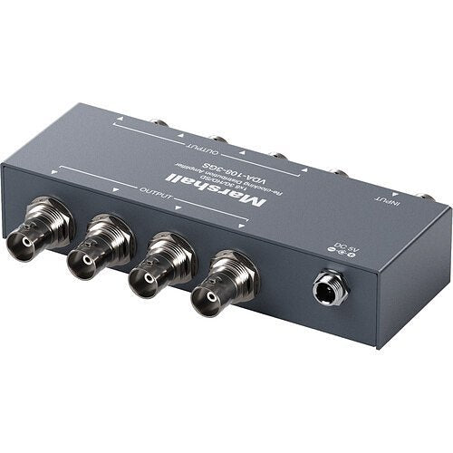 Marshall VDA-108-3GS 1x8 3G/HD/SD-SDI Reclocking Distribution Amplifier