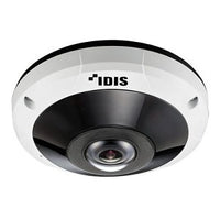 IDIS DC-Y6C16WRX-W Camera fisheye IR 12MP antivandale, objectif 1.36mm, IK10 / IP67