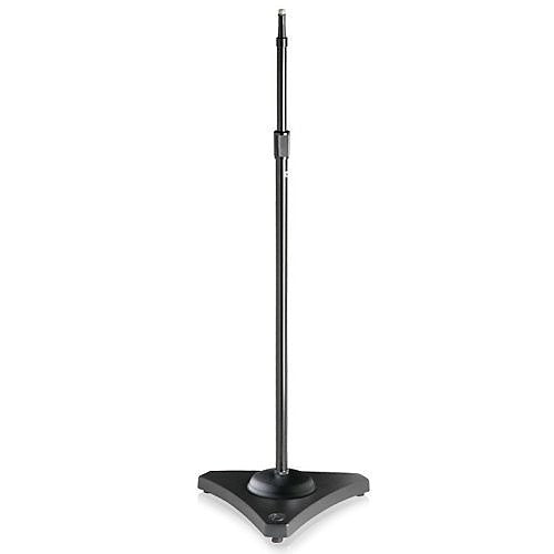 AtlasIED MS25E 38" to 62" Adjustable Professional Microphone Stand with Air Suspension, Ebony