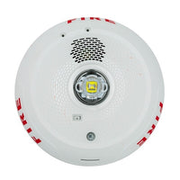 System Sensor CHSCWLED Indoor LED Chime Strobe Ceiling, Fire, White
