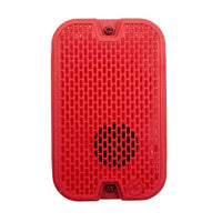 System Sensor HGRKL L-Series Outdoor Compact Wall-Mounted Horn, "FIRE" Marked, Red