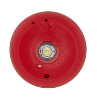 System Sensor SCRLED-P Series Ceiling Mount Strobe with LED, Non-Label, Red