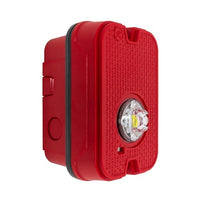 System Sensor SGRKLED-P Outdoor Compact Strobe, Wall Plain, Red