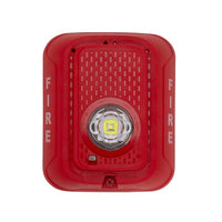 System Sensor SRLED L-Series Wall-Mount Strobe with LED, Red