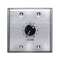 Bogen ATP35 35W Attenuator with Bypass for 25V/70V Speaker Line, Mounts in Standard Single or Double Electrical Box