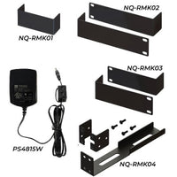 Bogen NQ-RMK01 Nyquist 1U Rack Mount Kit Type-1, MMPA-I/O Controller, SYSCTRL-I/O Controller