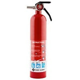 First Alert PRO2-5 1-A:10-B:C Fire Extinguisher-Rechargeable, Red