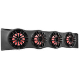 Ford Bronco 6th Gen  4-Door Overhead Bar System fits 4 x 8" speakers + 2 x 6.5" Speakers and 2 x 3.78" Tweeters
