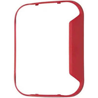 System Sensor BZR-P L-Series Plain Bezel for Wall-Mount Horn Strobe, Works with SRL, SPSRL, HRL Models, Red