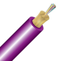 Cleerline 12D50125MOM4L SSF Micro-Distribution Cable LT, 12 Strand, LSZH-CPR I/O, 50/125, OM4, Magenta, Spool, 1000'