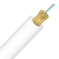 Cleerline TN002S2D9WP-B BendSafe Distribution Cable, Singlemode, OS2 Strand, 2 Strand, Plenum, White, Cut to Order