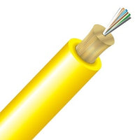 Cleerline TN006S2D9YP-B BendSafe Distribution Cable, Singlemode, OS2 Strand, 6 Strand, Plenum, Yellow, Cut to Order