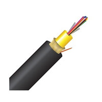 Cleerline 12DJMD9125OS2R SSF Double Jacket Micro-Disribution LT Cable, 12 Strand, Riser I/O, 9/125, G657 A2/B2 OS2, Black, Spool, 1000'