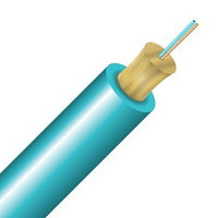 Cleerline 2D50125MOM3P-B SSF Micro-Distribution Cable LT, 2 Strand, Plenum I/O, 50/125, OM3, Aqua, Cut to Order