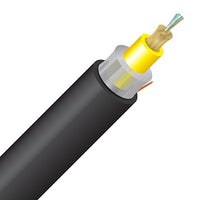 Cleerline 6RMD9125OS2R-B SFF Rugged Micro-Distribution Cable LT, 6 Strand, Riser I/O, 9/125, G657 A2/B2 OS2, Black, Cut to Order