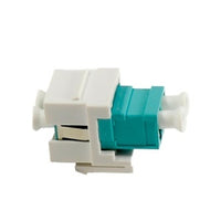Cleerline SSF-LC-MMKILA Fiber Optic Keystone Insert, Duplex LC to LC, Multimode, Light Almond