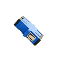 Cleerline SSF-DSCSC-SMADP SC/UPC Single-mode Duplex Standard Feed-Thru Adapter, Blue