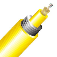 Cleerline TA012S2D9YP BendSafe Interlocking Armored Cable, Singlemode, OS2, 12 Strand, Distribution, 1000'