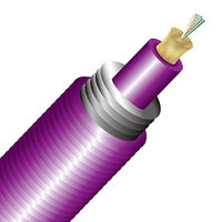 Cleerline TA006M4D9MP BendSafe Interlocking Armored Cable, Multimode, OM4, 6 Strand, Distribution, 1000'