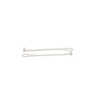 Cleerline SSF-FOLC-LANYARD 1.25mm Connector Retention Band Lanyard Dust Cap, 10-Pack