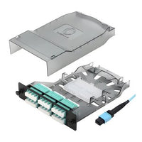Cleerline CTG-MTLC24-SMU-U HD MTP Elite 24-Fiber Cassette, SM(OS2), 1x24F MTP Male to 24 Quad LC/UPC, Type Universal