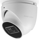 First Alert CX4TE08F28PW 8MP AI Cloud Turret Camera, 2.8mm Fixed Lens