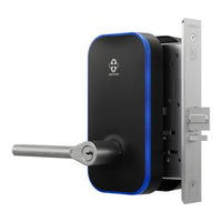 Centrios CEM100-TB-626-GA-KR Mortise Lock, GA Keyway, Taylor Bay Lever, Satin Chrome