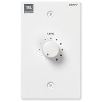 JBL Professional CSR-V Wall Mounted Volume Controller for CSM Mixers, White